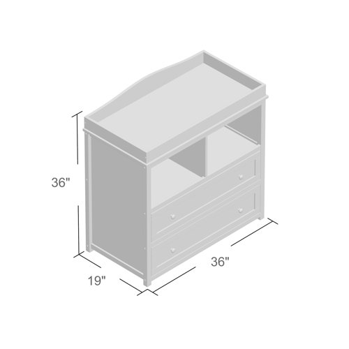 Harriet Bee Ifeta Changing Table Dresser & Reviews Wayfair